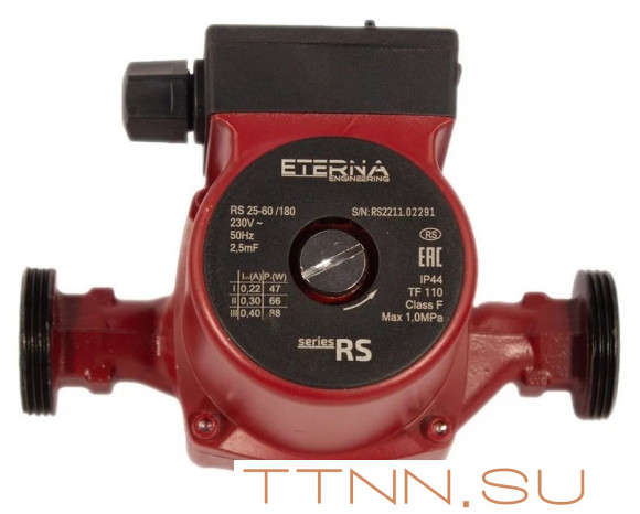 Насос для отопления ETERNA RS 25-60 Насос для отопления ETERNA RS 25-60