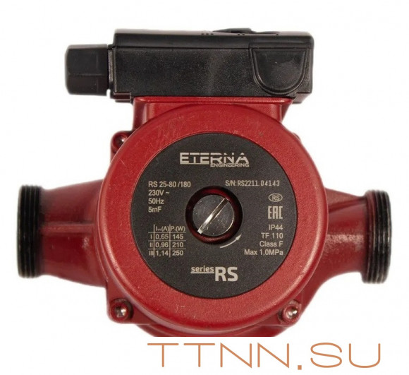 Насос для отопления ETERNA RS 25-80 Насос для отопления ETERNA RS 25-80