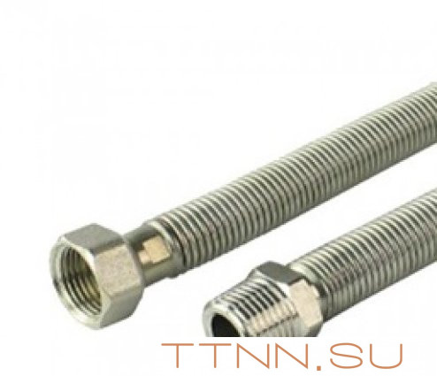 Сильфонная подводка для газа TIM 3/4 0,8 м г/ш