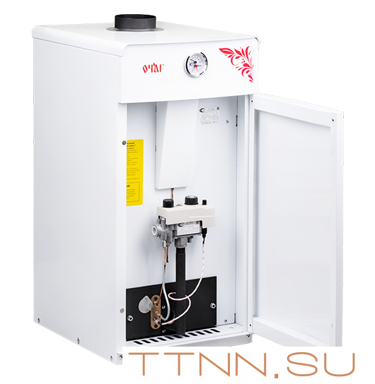 Двухконтурный газовый котел Очаг Премиум АКГВ 11,6-Е с автоматикой SIT СервисГаз