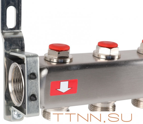 Для отопления Rommer 1"/3/4"x6 с запорными клапанами (RMS-3200-000006)