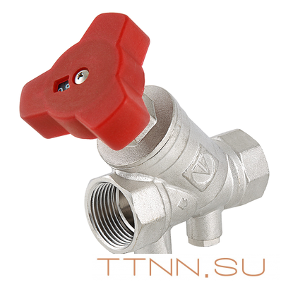 Балансировочный клапан VALTEC VT.054.NLF.04, 1/2 (Kvs 2,8)