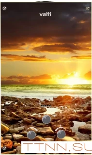 Газовый проточный водонагреватель Vatti LR20-EGE Панель E