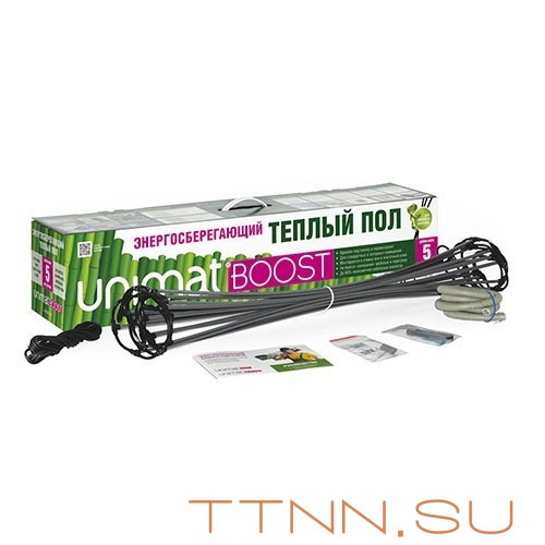 Стержневой теплый пол UNIMAT BOOST 160 Вт/6 пог/м