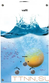 Газовый проточный водонагреватель Vatti LR20-EGE Панель F