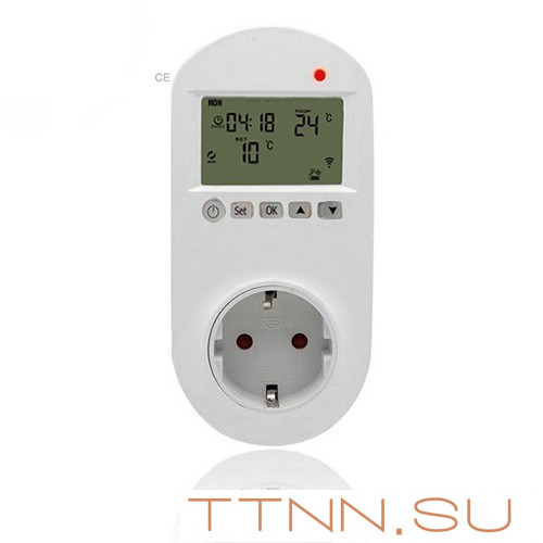 Умная WiFi розетка с термостатом Умная WiFi розетка с термостатом