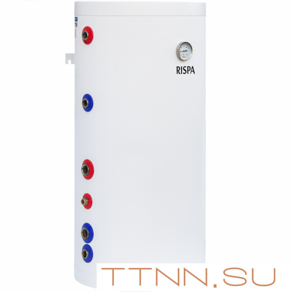 Настенный бойлер косвенного нагрева RISPA RBW 100 L ( Нерж. сталь)