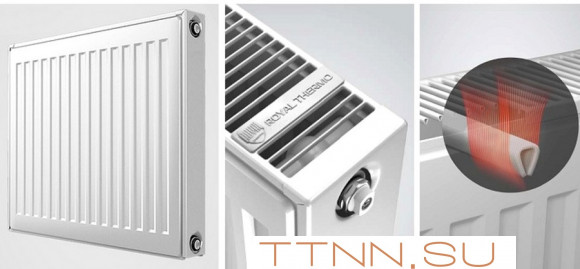 Стальной панельный радиатор Тип 33 Royal Thermo VENTIL COMPACT VC33-450-2100 RAL9016 Стальной панельный радиатор Тип 33 Royal Thermo VENTIL COMPACT VC33-450-2100 RAL9016