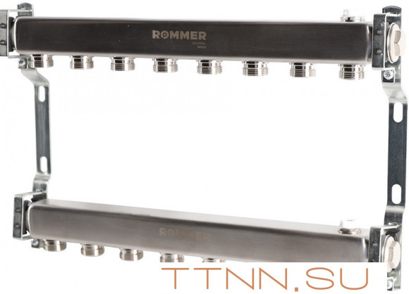 Для отопления Rommer 1"/3/4"x8 для радиаторной разводки (RMS-4401-000008)