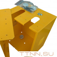 Металлический Шкаф для счетчика газа G4 110 мм разборный со смотровым окном