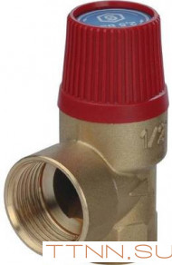 Клапан предохранительный 25 x 1/2" STOUT SVS-0001-002515 Клапан предохранительный 25 x 1/2" STOUT SVS-0001-002515