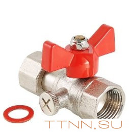 Кран для подключения манометра Valtec 1/2х3/8 VT.807