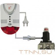 Система контроля загазованности Кенарь GD100-N + GV-80, метан, труба DN15