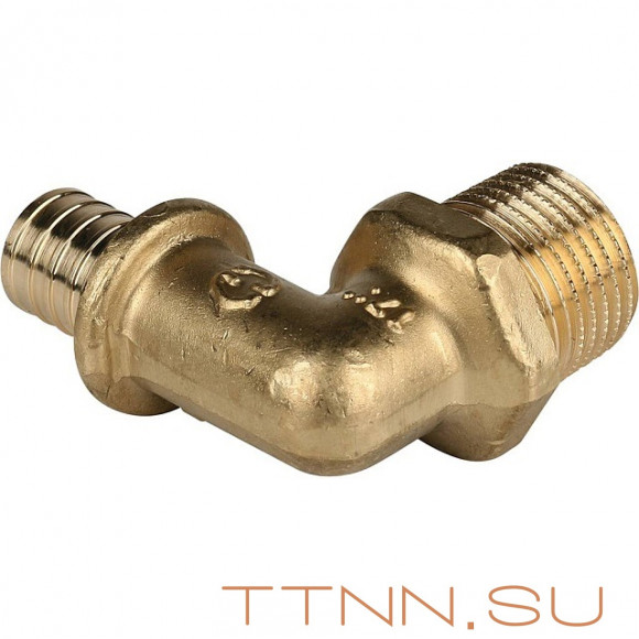 Угольник-переходник с наружной резьбой 32xR 1" для труб из сшитого полиэтилена Угольник-переходник с наружной резьбой 32xR 1" для труб из сшитого полиэтилена