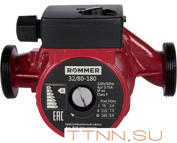 Насос для отопления Rommer 32/80-180 Насос для отопления Rommer 32/80-180