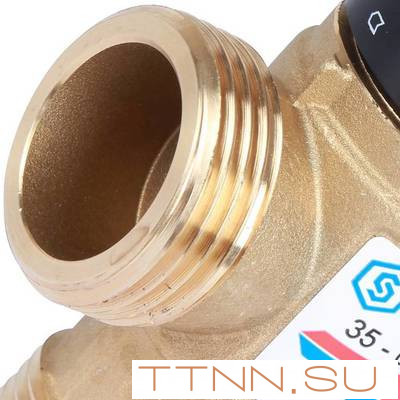 Смесительный клапан STOUT 1 НР 35-60°С KV 1,6 м3/ч Смесительный клапан STOUT 1 НР 35-60°С KV 1,6 м3/ч