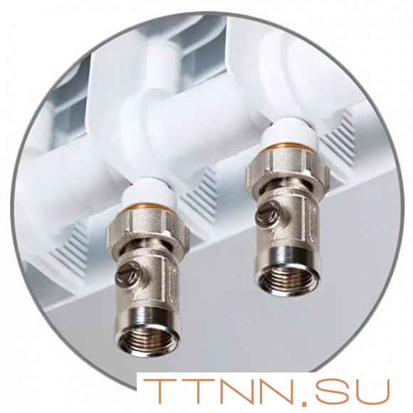 Биметаллический радиатор Rifar SUPReMO 350 х12 секц НП лев (VL)