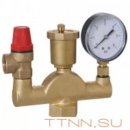 Группа безопасности для котла ЛАТУНЬ "ViEiR"