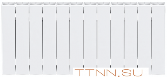 Биметаллический радиатор Rifar SUPReMO 350 х14 секц НП прав (VR)