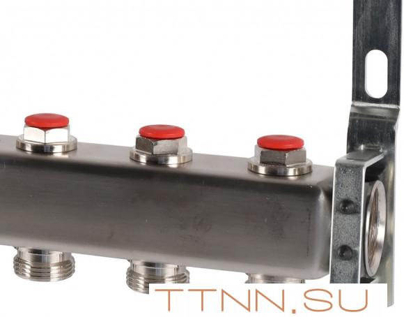 Для отопления Rommer 1"/3/4"x9 с запорными клапанами (RMS-3200-000009)