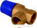 Предохранительный клапан Rommer 10 бар 1/2"x3/4" (RVS-0003-010015)